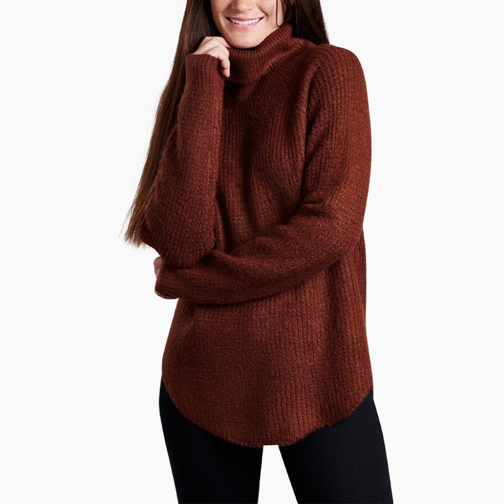 Kuhl Sienna Turtleneck Sweater Cinnamon